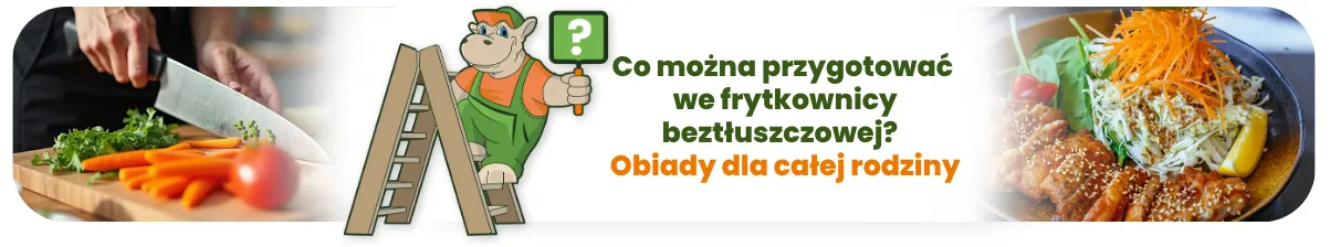 Co można przygotować we frytkownicy beztłuszczowej? Obiady dla całej rodziny